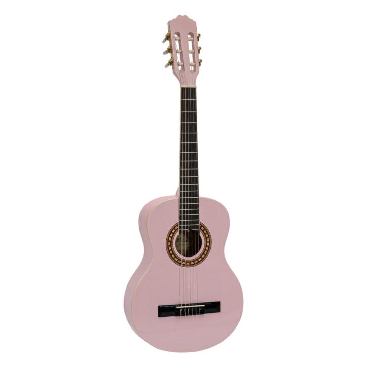 DIMAVERY AC-303 Classical Guitar 34 pink
