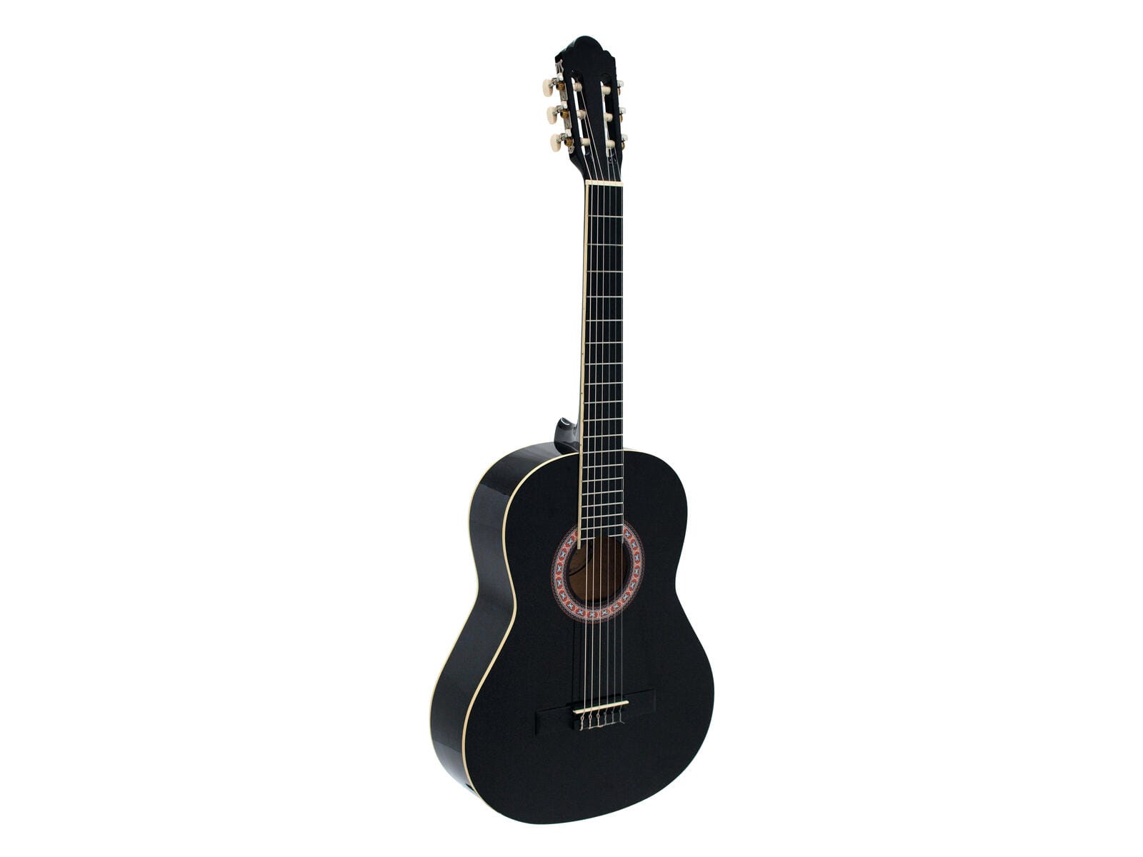 DIMAVERY AC-303 Classical Guitar, black