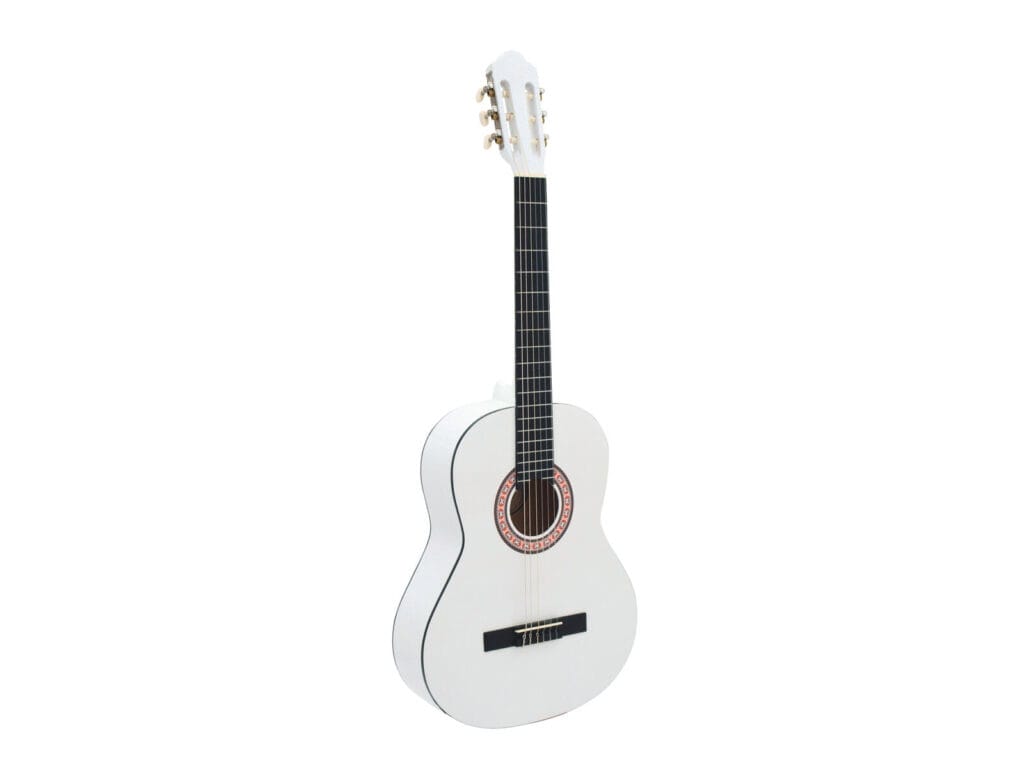 DIMAVERY AC-303 Classical Guitar, white