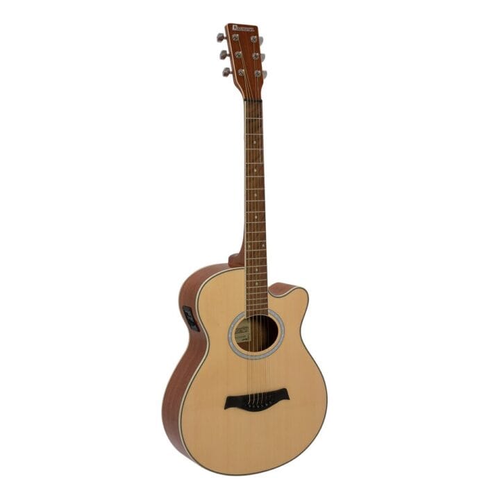 DIMAVERY AW-400 Western Guitar nature