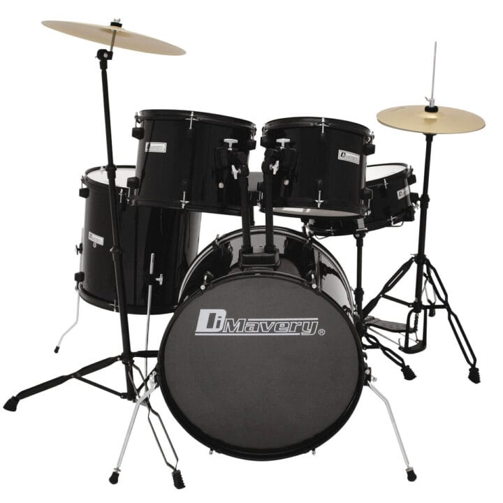 DIMAVERY DS-200 Drum set black