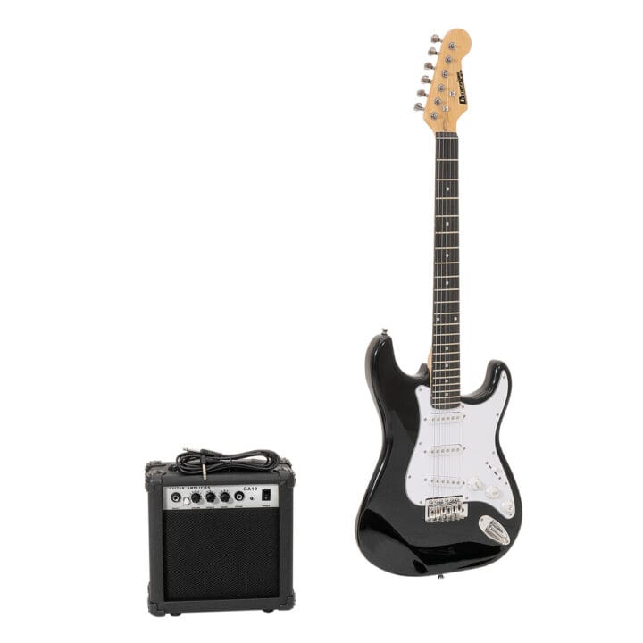 DIMAVERY EGS-1 Electric Guitar Set black