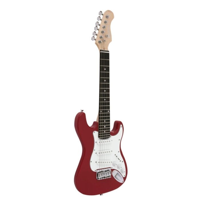 DIMAVERY J-350 Electric Guitar ST red