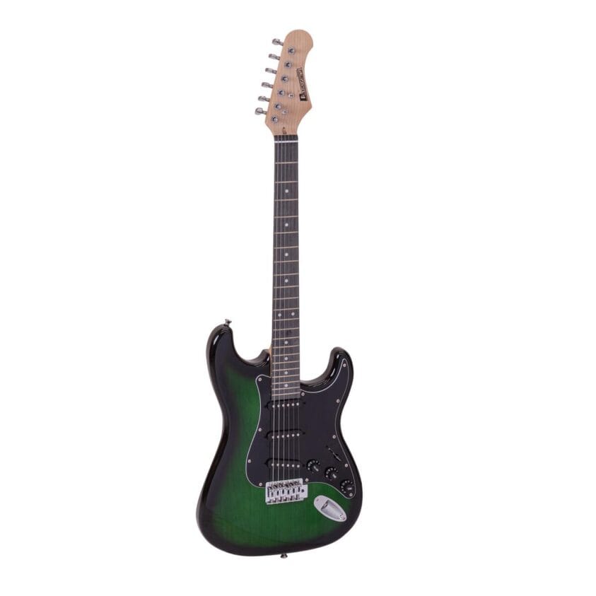 DIMAVERY ST-203 E-Guitar, greenburst