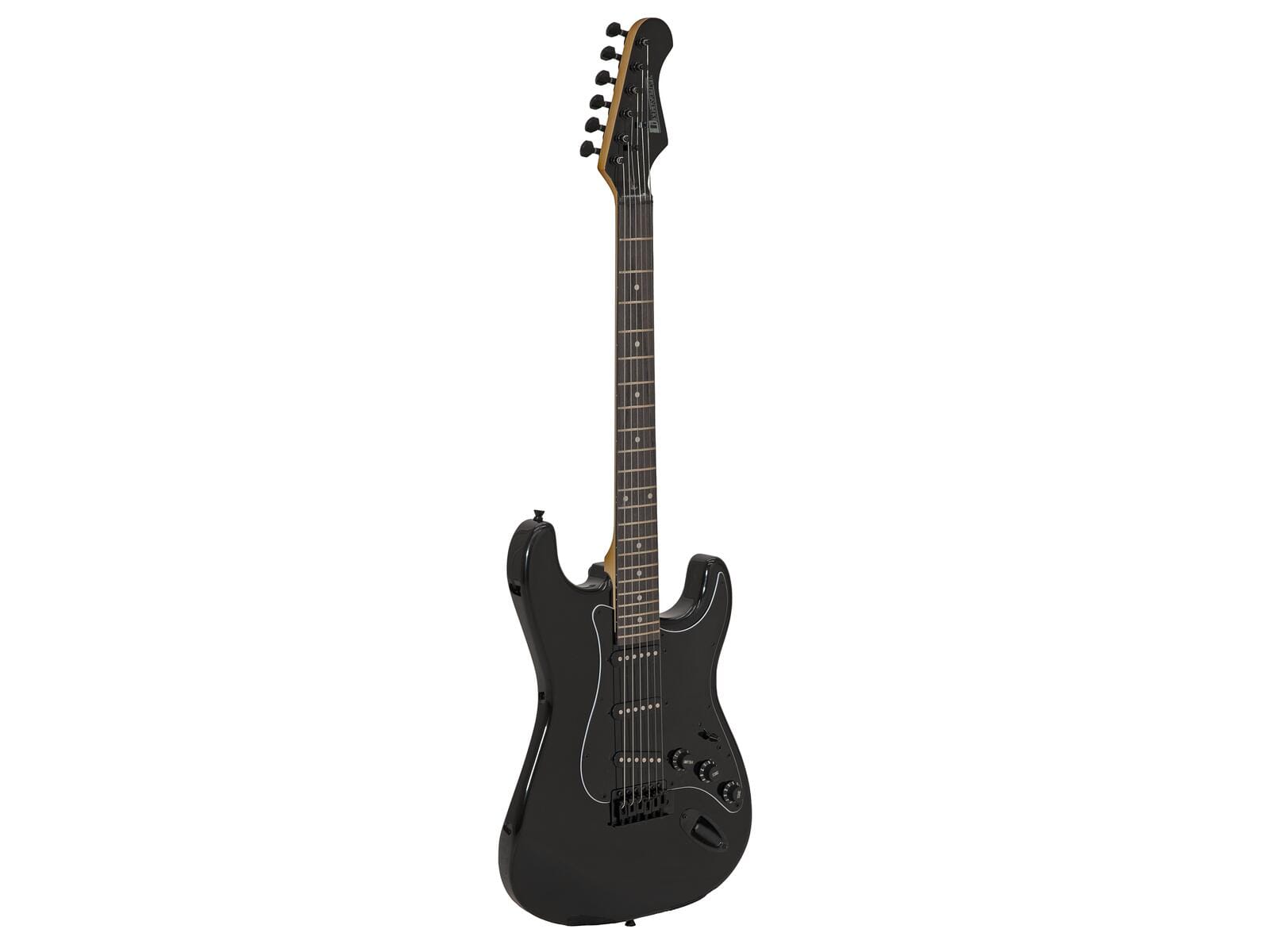 DIMAVERY ST-203 Electric Guitar, gothic black