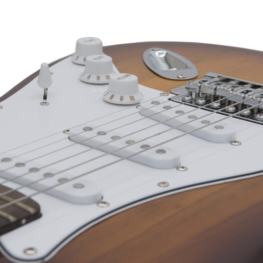 DIMAVERY ST-203 Electric Guitar sunburst - Image 3