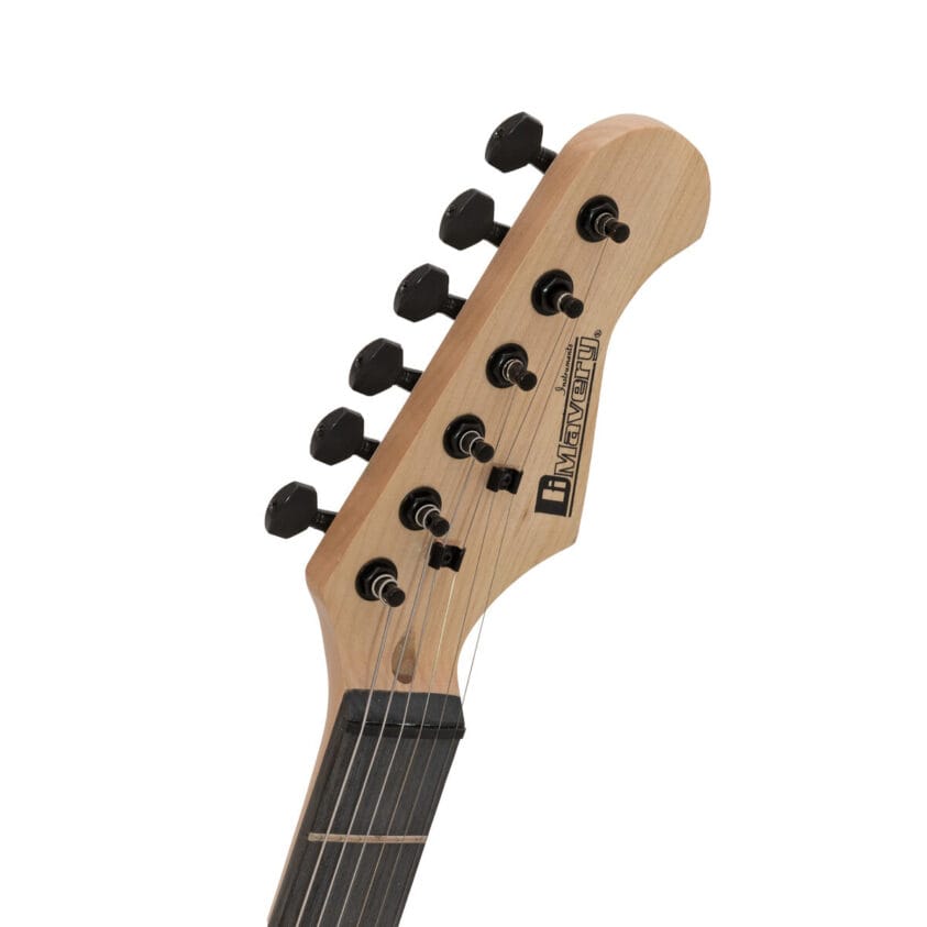 DIMAVERY ST-312 Electric Guitar black/black - Image 4