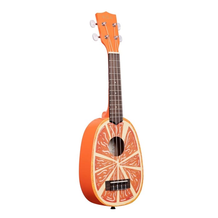 Kala KA-NV-ORNG Novelty Series sopraan ukelele orange met gigbag