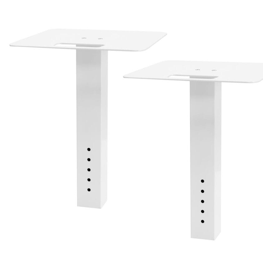 OMNITRONIC 2x Tower for BOOZ Event Stand white