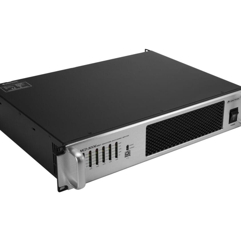 OMNITRONIC MCD-3006 MK2 6-Channel Installation Amplifier - Image 2