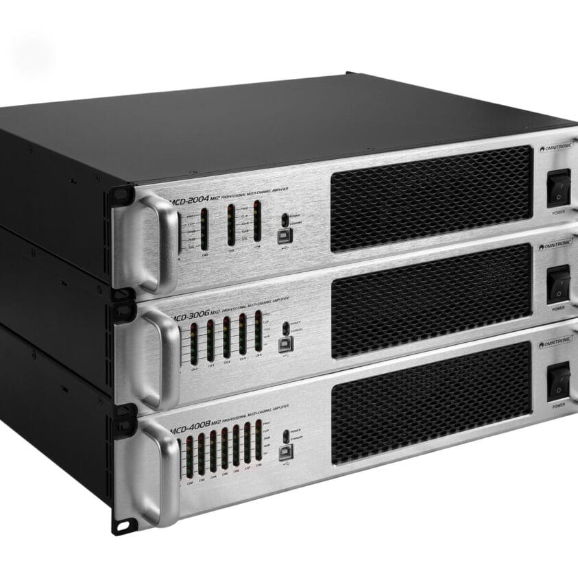 OMNITRONIC MCD-3006 MK2 6-Channel Installation Amplifier - Image 6