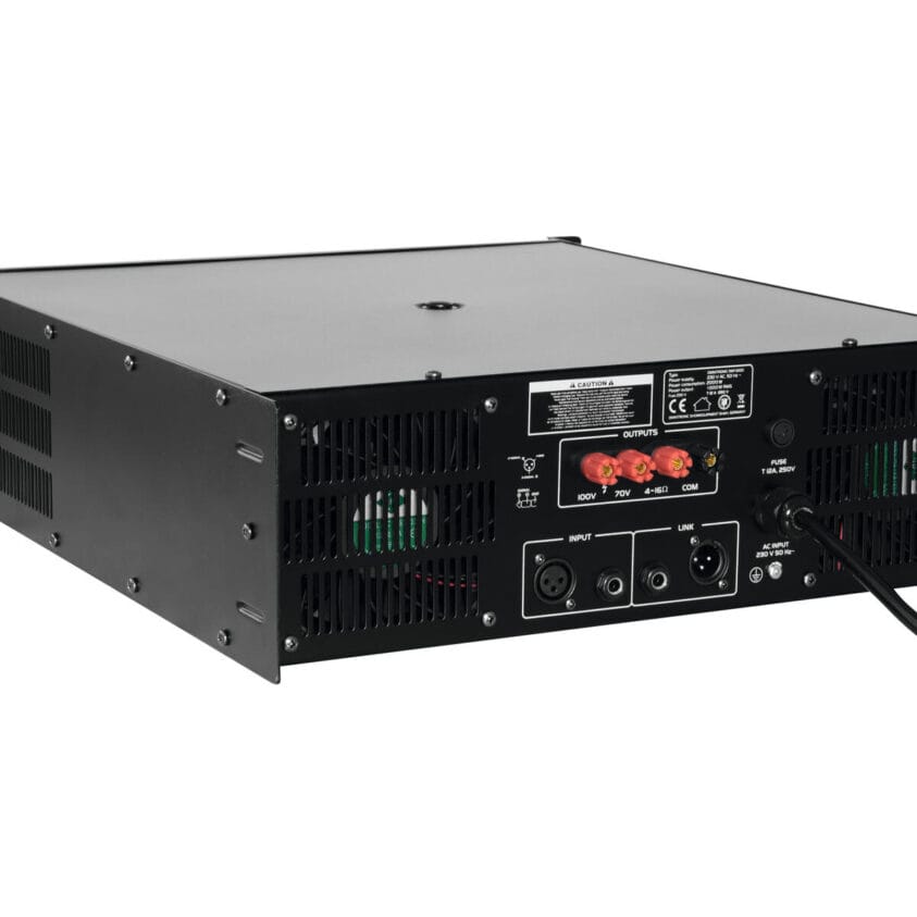 OMNITRONIC PAP-1000 PA Amplifier PA-eindversterker 1000 W RMS - Image 5