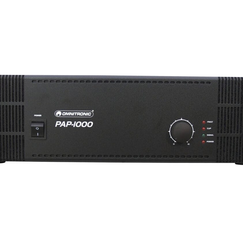 OMNITRONIC PAP-1000 PA Amplifier PA-eindversterker 1000 W RMS - Image 6