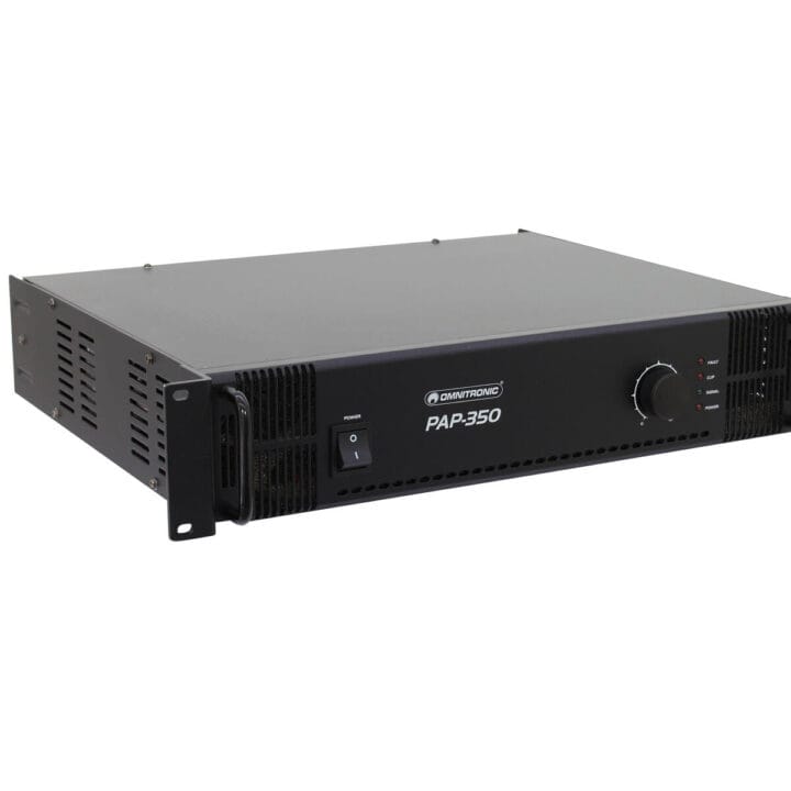 OMNITRONIC PAP-350 PA Amplifier PA-eindversterker 350 W RMS