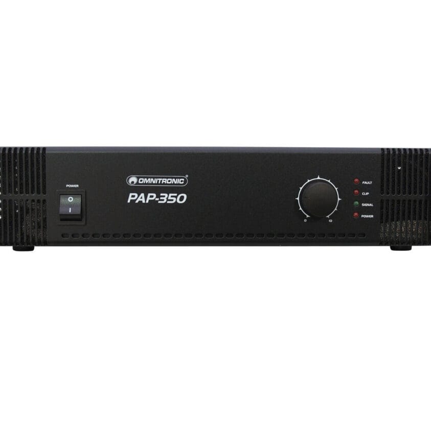 OMNITRONIC PAP-350 PA Amplifier PA-eindversterker 350 W RMS - Image 4