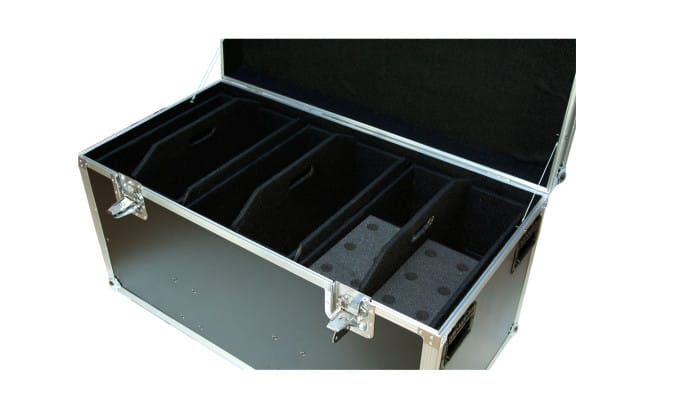 ProDJuser Professionele kabel flightcase met vakverdeling