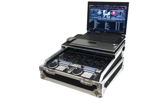 Prodjuser DM-19 L mixer en laptop case