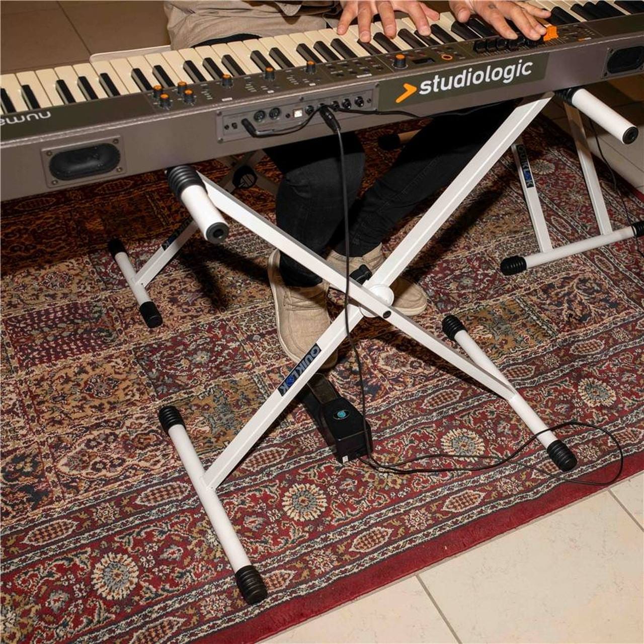 Quik Lok Keyboard Stand T/10 Wit - Image 8