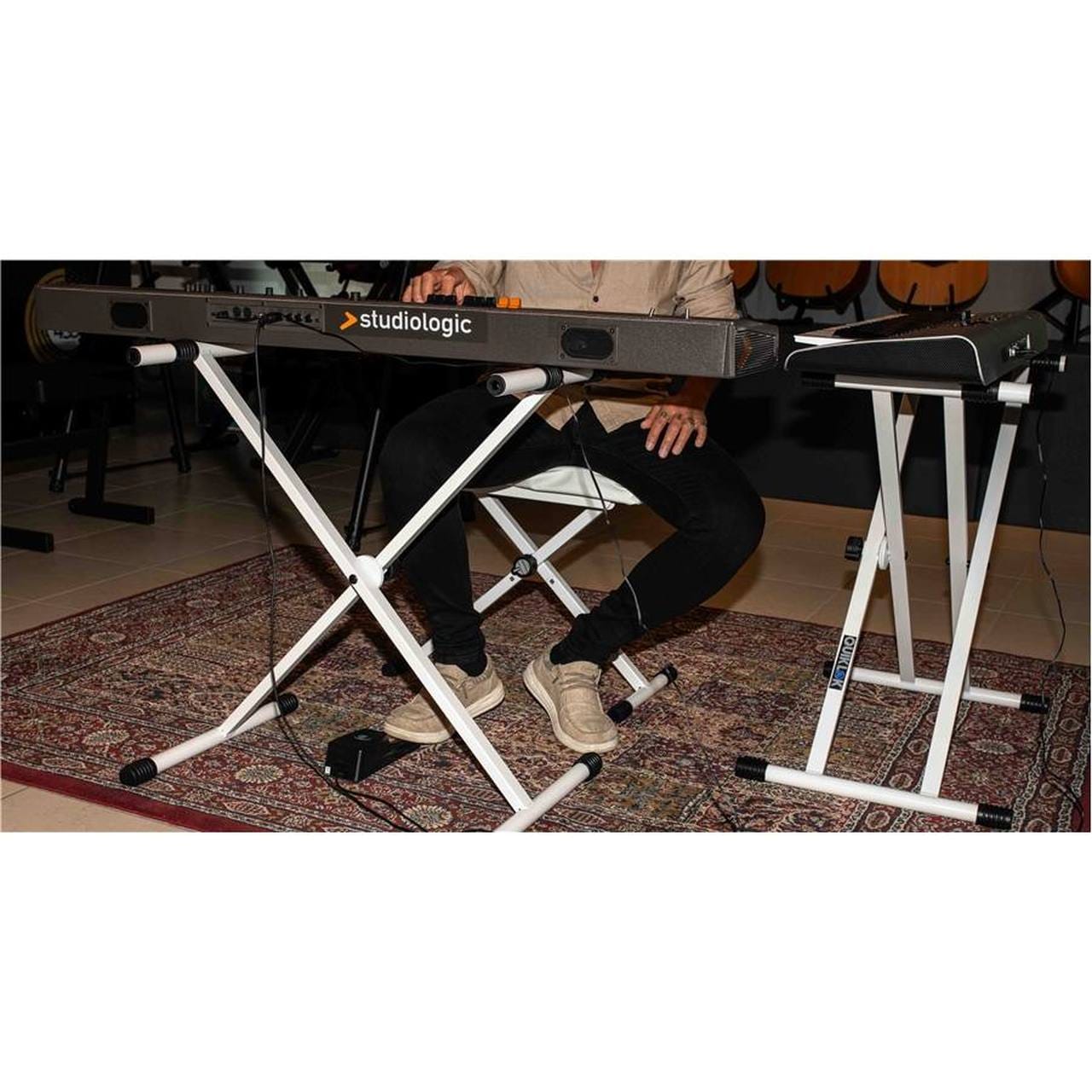 Quik Lok Keyboard Stand T/10 Wit - Image 9
