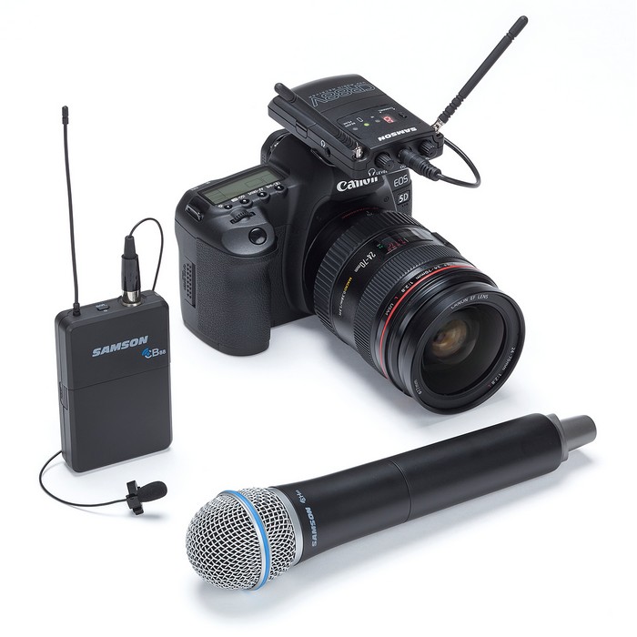 Samson Concert 88 Camera System Combo (F 606 - 630 MHz)