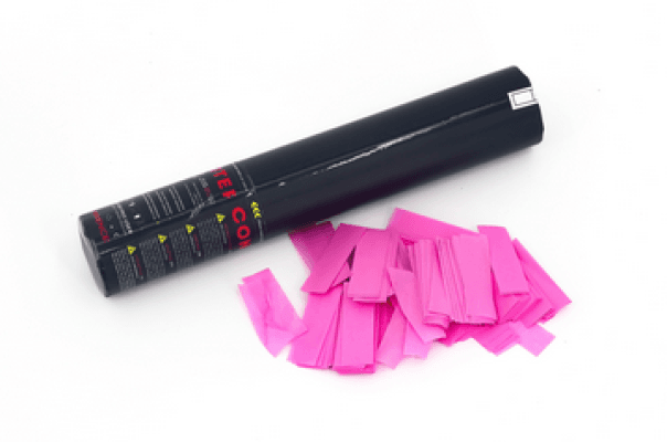 TCM FX Handheld Confetti Cannon 28cm Pink