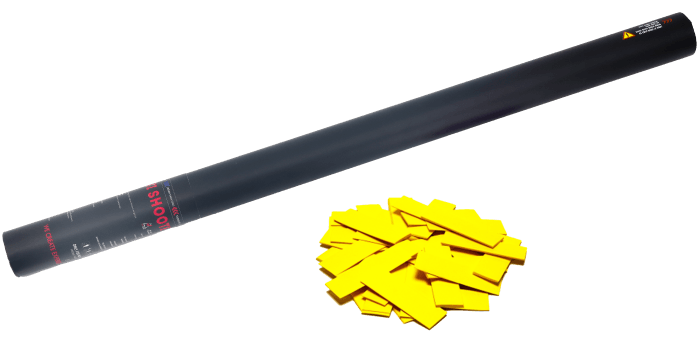TCM FX Handheld Confetti Cannon 80cm Yellow