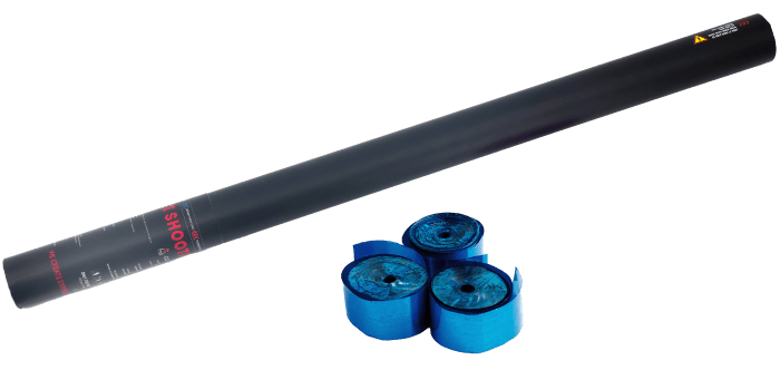 TCM FX Handheld Streamer Cannon 80cm Blue Metallic
