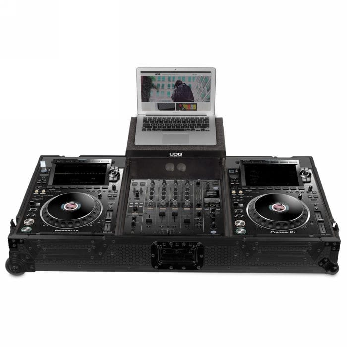 UDG Ultimate Flightcase Plus voor Pioneer CDJ-3000900NXS2 + laptop