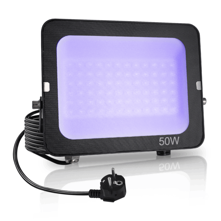 DJLicht 50W UV LED Floodlight IP66 Waterdicht