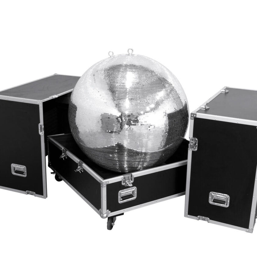 ROADINGER Flightcase Mirror Ball 100cm Spiegelbol
