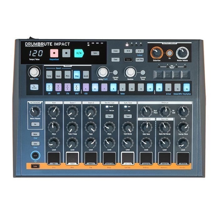 Arturia DrumBrute Impact analoge drumsynthesizer