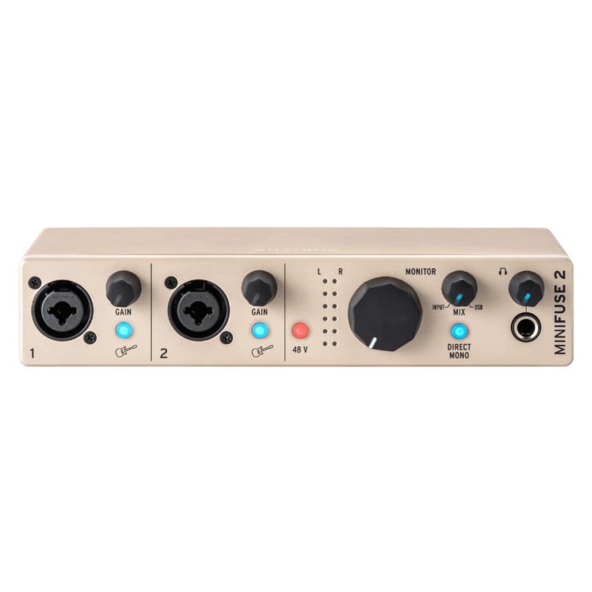 Arturia MiniFuse 2 Champagne audio interface