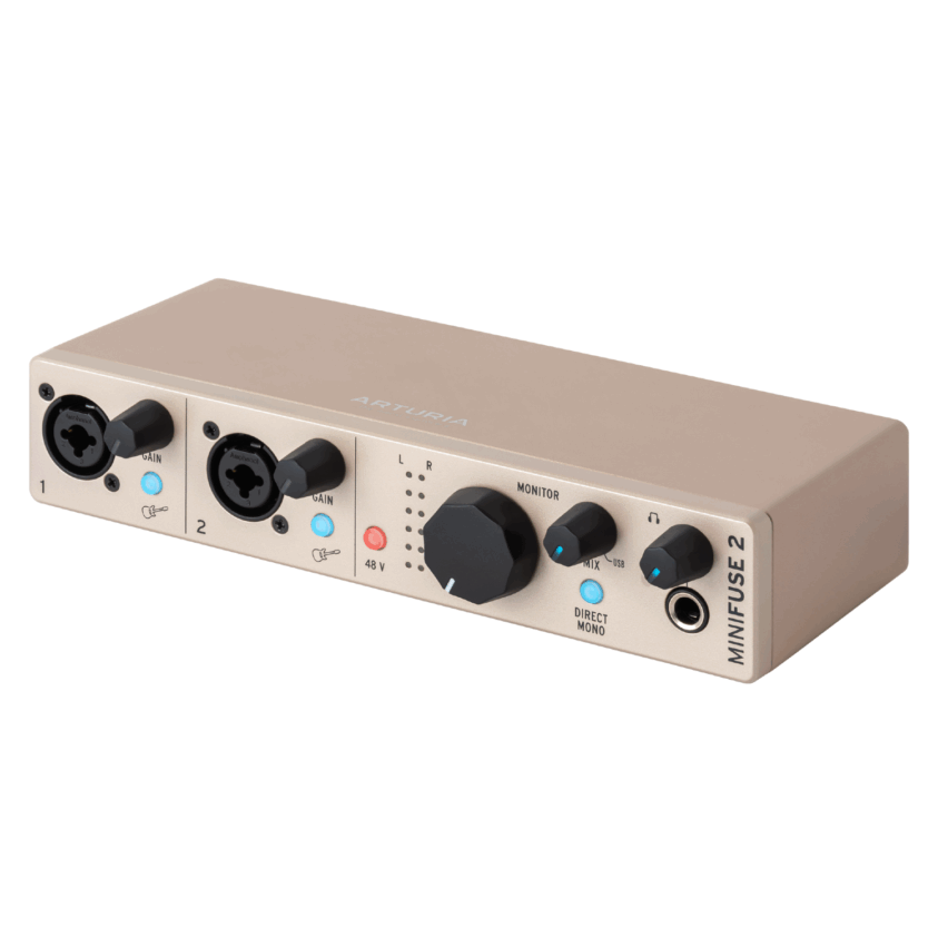 Arturia MiniFuse 2 Champagne audio interface - Image 2