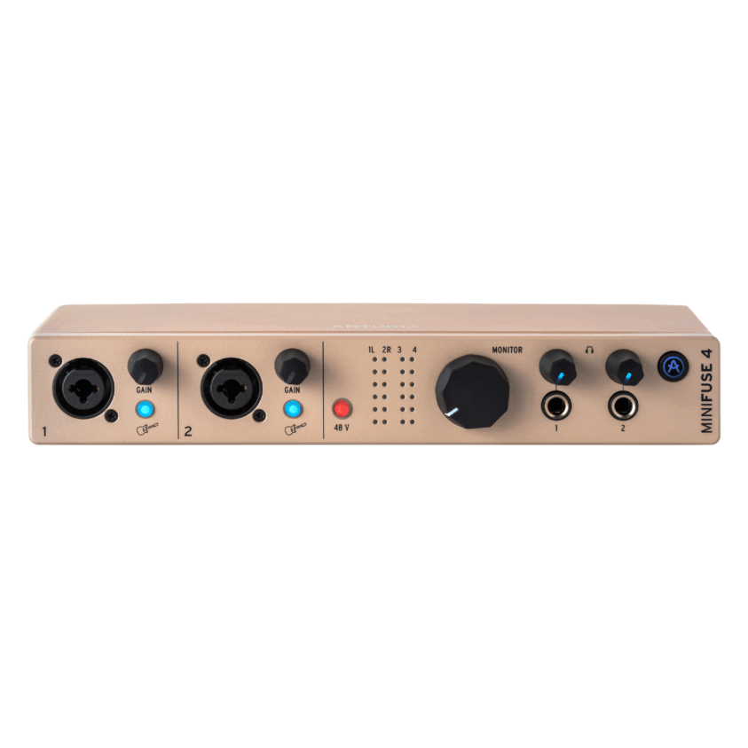 Arturia MiniFuse 4 Champagne audio interface