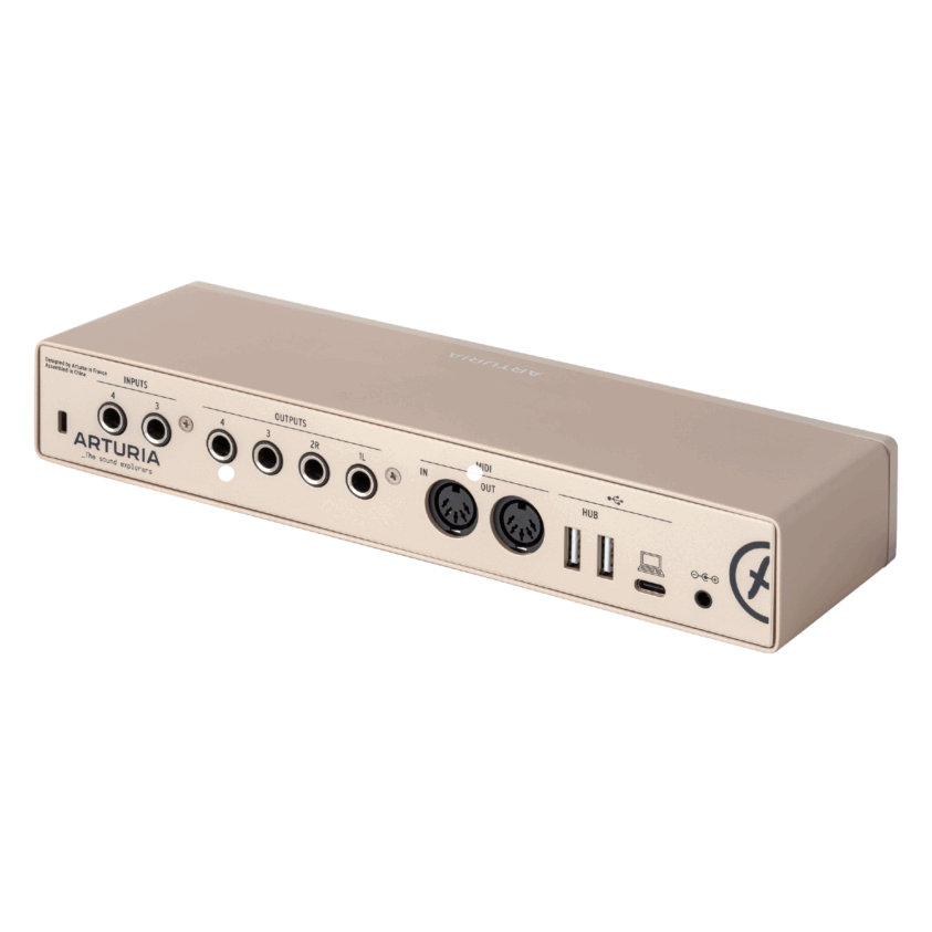 Arturia MiniFuse 4 Champagne audio interface - Image 2
