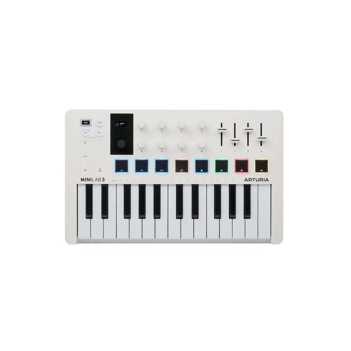 Arturia MiniLab 3 White USBMIDI keyboard