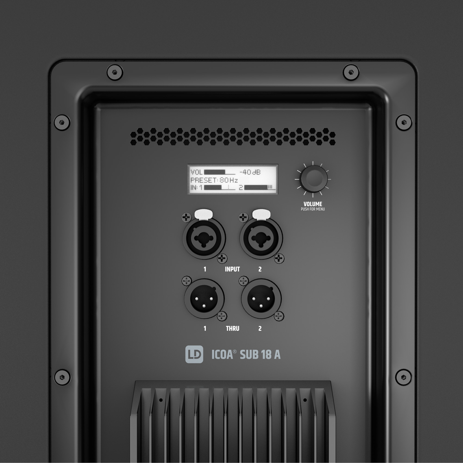 LD Systems ICOA SUB 18 A actieve 18 inch subwoofer 600 W - Image 6