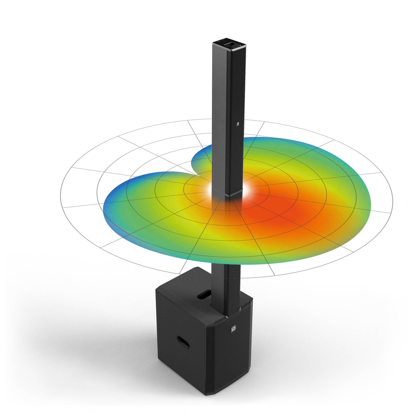 LD Systems MAUI 28 G3 portable cardioïde speaker-zuilsysteem zwart - Image 27