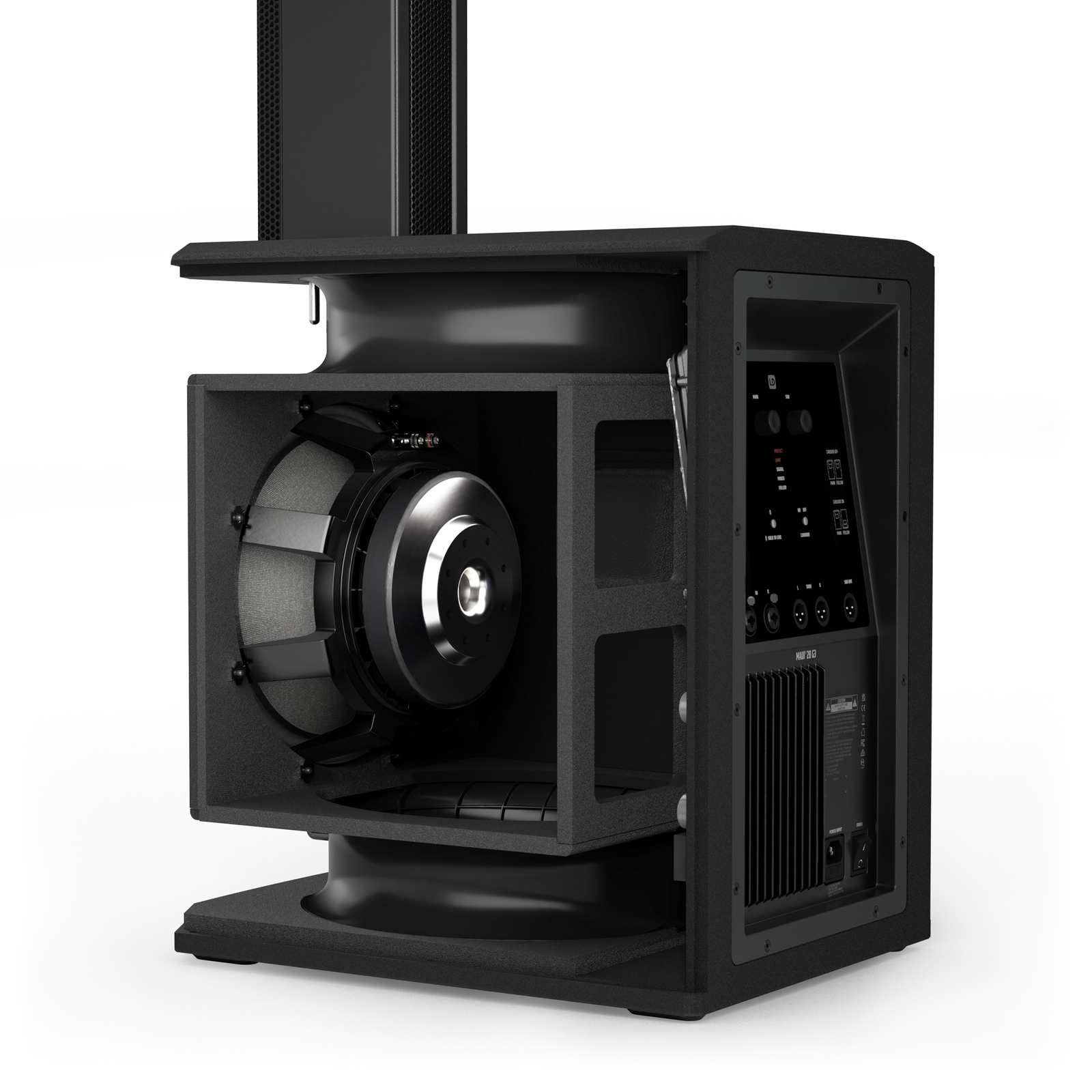 LD Systems MAUI 28 G3 portable cardioïde speaker-zuilsysteem zwart - Image 41