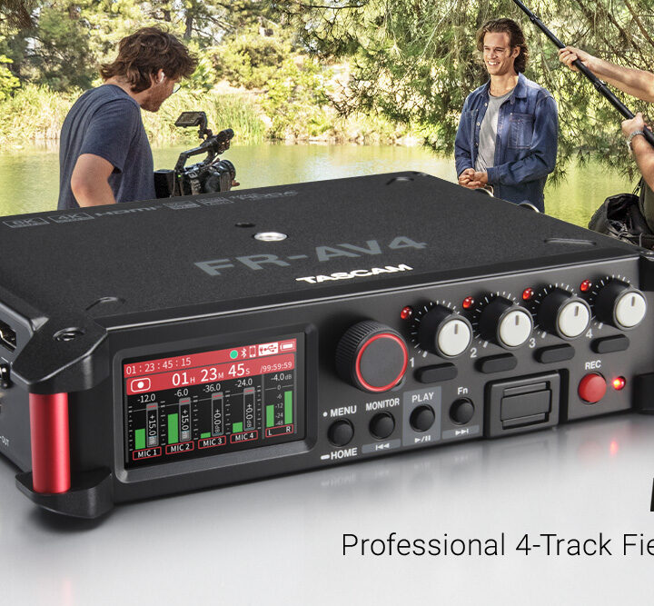 Tascam FR-AV4 4-channel audio recorder