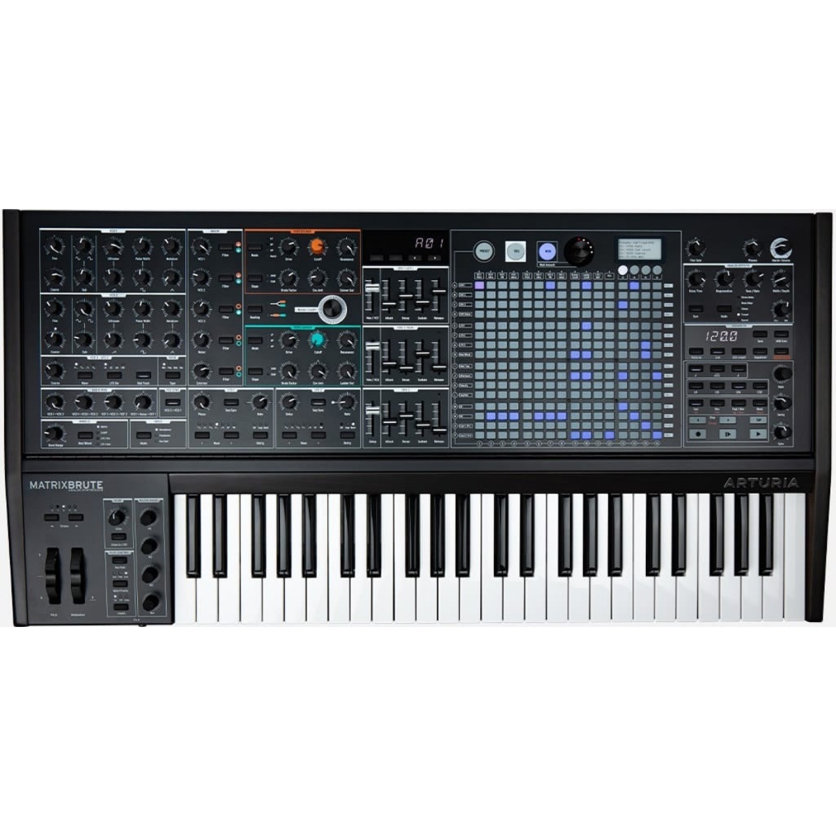 Arturia MatrixBrute Noir Limited Edition synthesizer