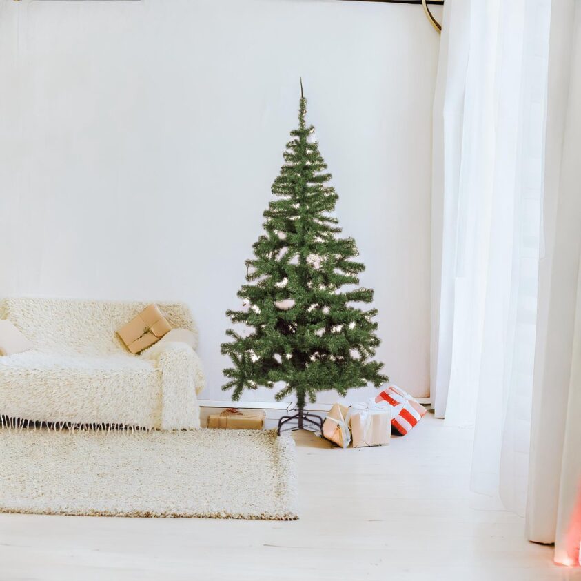 Arti Casa Kunstkerstboom 180 cm  Spar voor Kerst met Kerstboomstandaard - Image 2