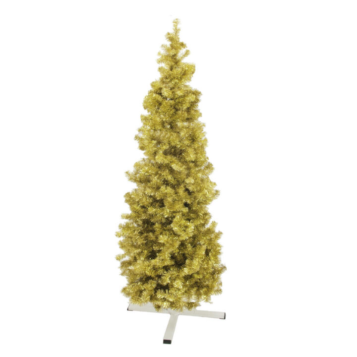 EUROPALMS Fir tree FUTURA gold metallic 180cm EUROPALMS Fir tree FUTURA gold metallic 180cm