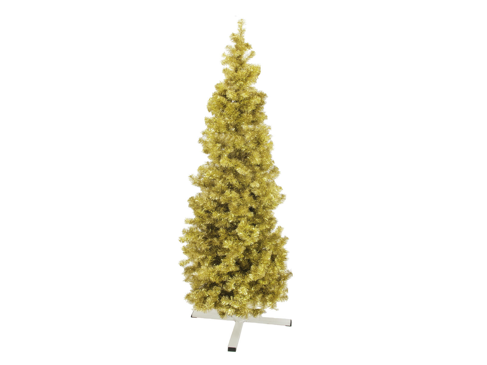 EUROPALMS Fir tree FUTURA gold metallic 180cm
