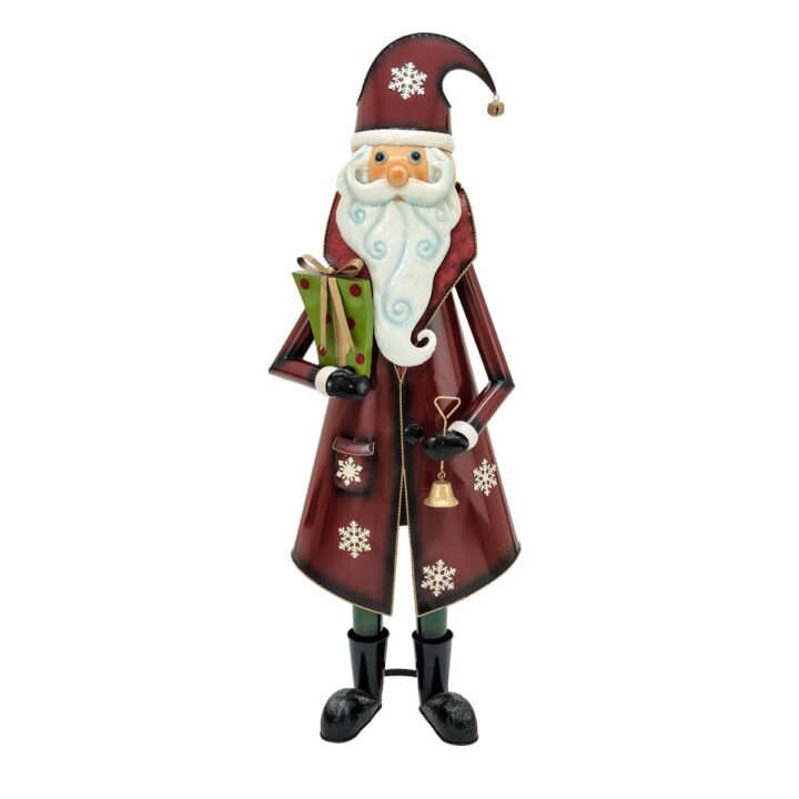 EUROPALMS Santa Claus Metal 150cm red