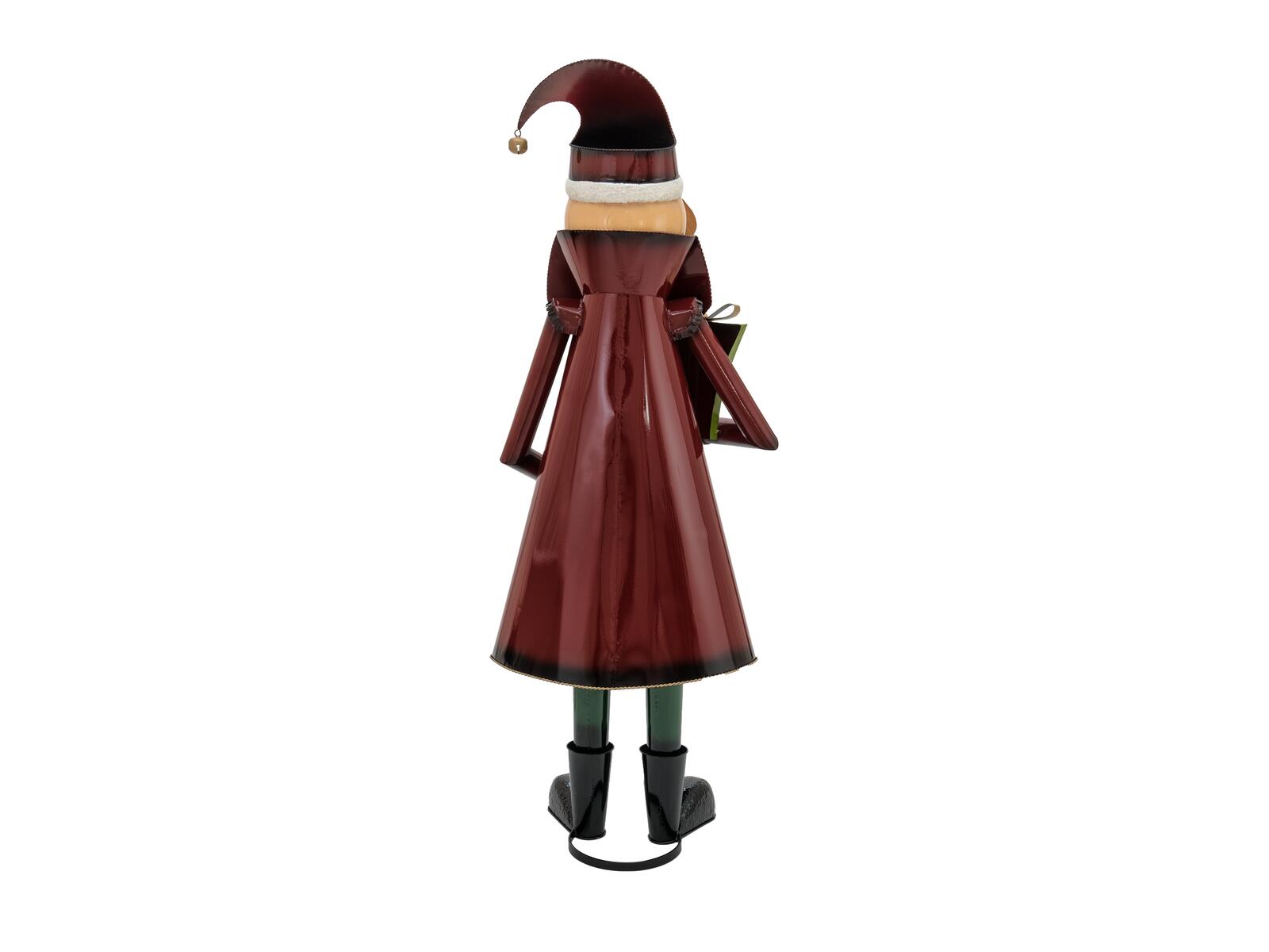 EUROPALMS Santa Claus Metal 150cm red - Image 2