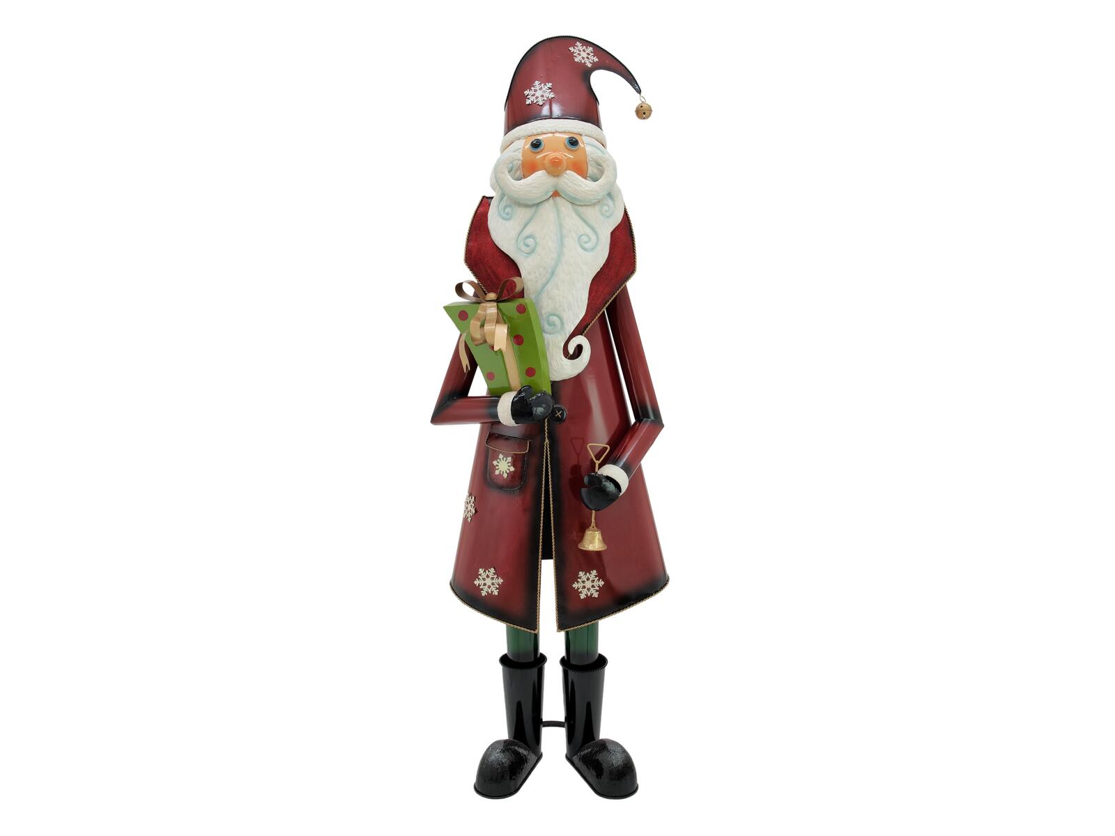 EUROPALMS Santa Claus Metal 195cm red