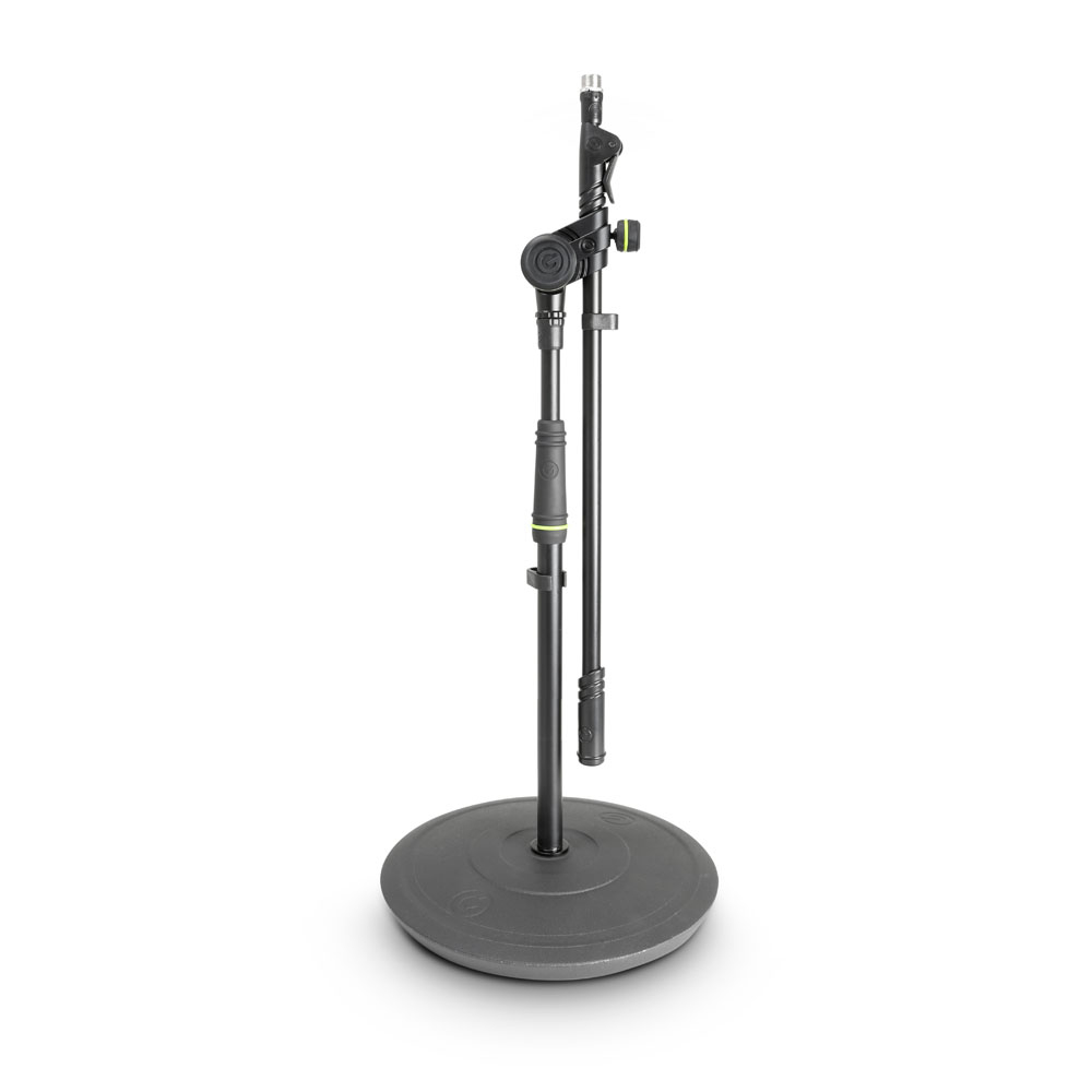 Gravity MS 2222 B Laag microfoonstatief met ronde voet en telescopische hengel - Image 3