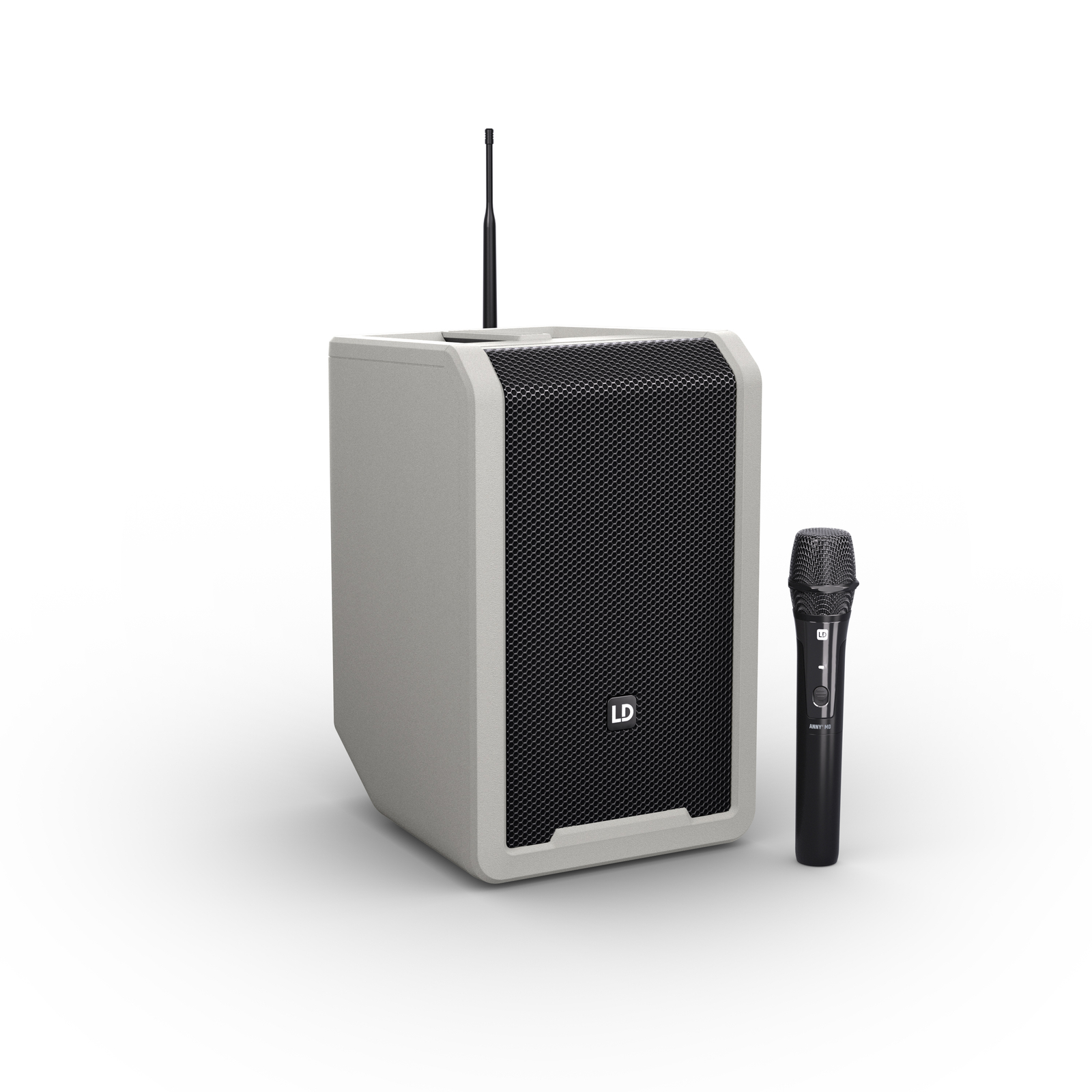 LD Systems ANNY 8 HHD B6 G Urban Grey met handheld 655-679 MHz