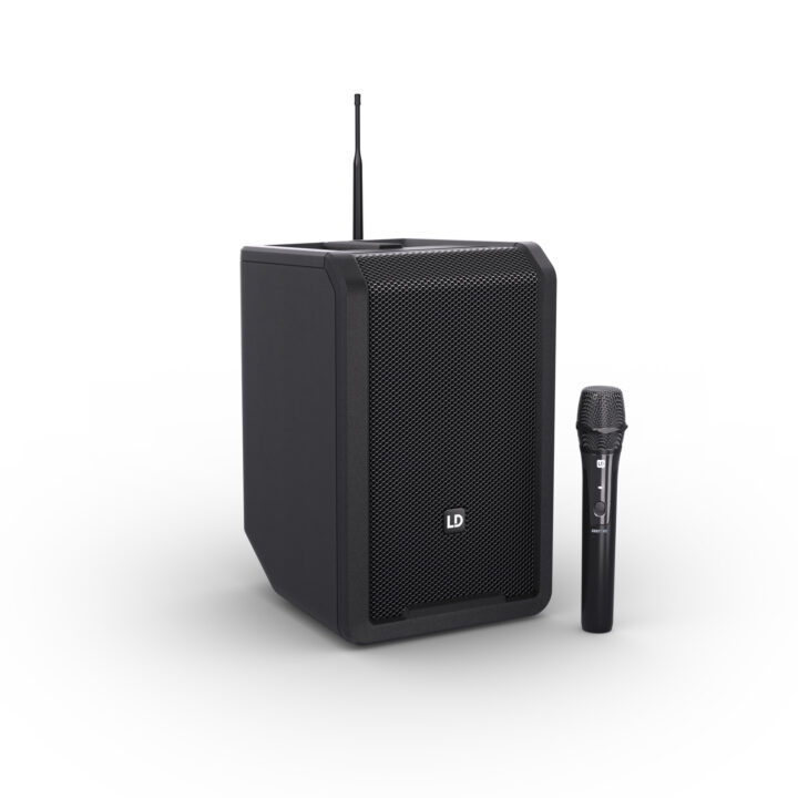 LD Systems ANNY 8 HHD B6 Stage Black met handheld 655-679 MHz